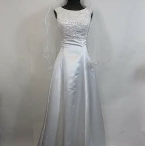 Demetrios A line wedding dress